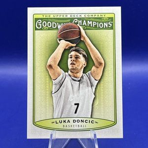 Luka Doncic 2019 Upper Deck Goodwin Champions Rookie NBA Basketball Card!